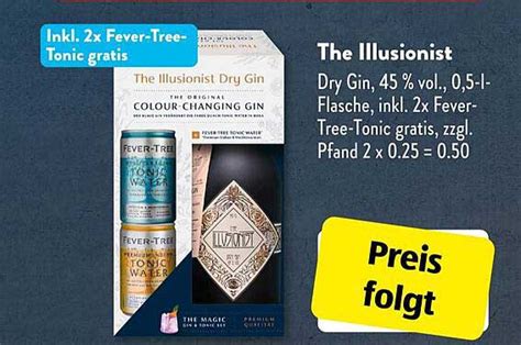 The Illusionist Dry Gin Angebot bei ALDI SÜD